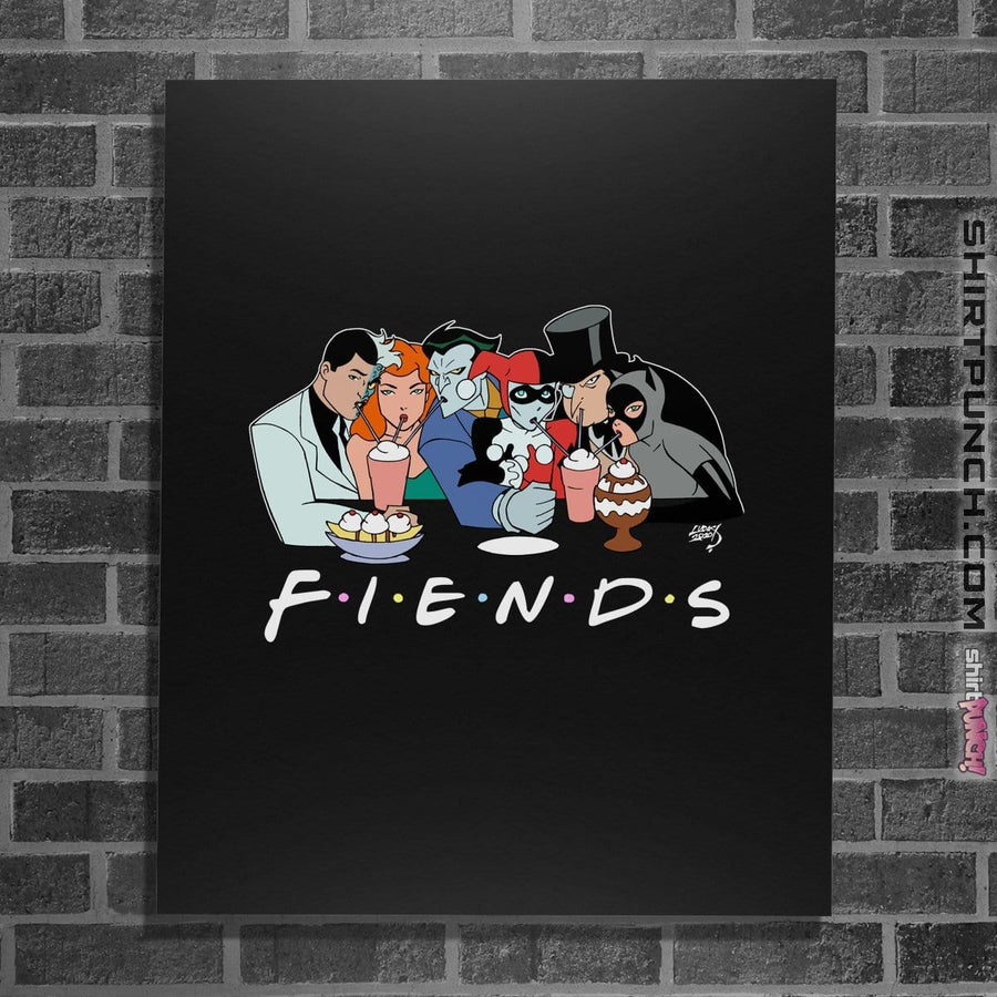 Shirts Posters / 4"x6" / Black Gotham Fiends
