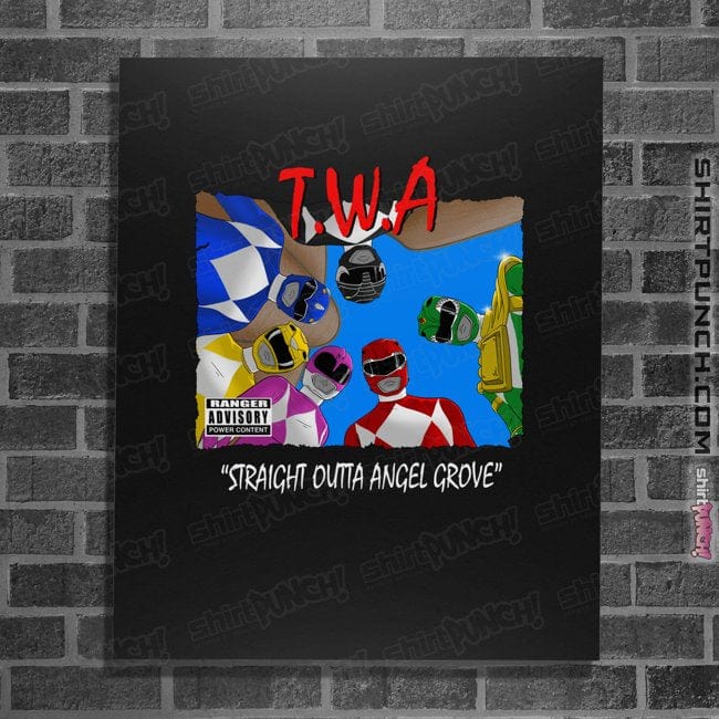 Secret_Shirts Posters / 4"x6" / Black T.W.A!