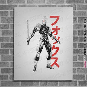 Shirts Posters / 4"x6" / White The Gray Fox
