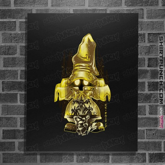 Daily_Deal_Shirts Posters / 4"x6" / Black Mage Of Mystery