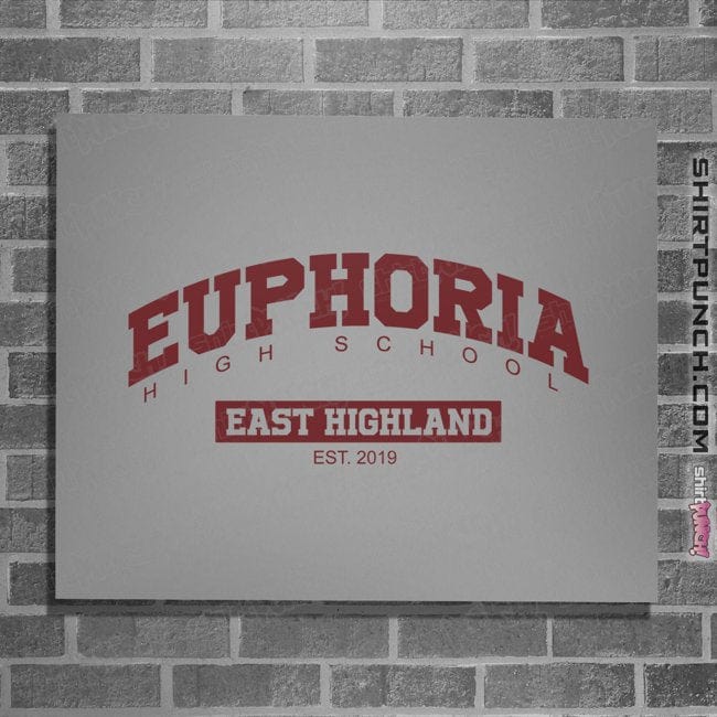 Secret_Shirts Posters / 4"x6" / Sports Grey Euphoria High School