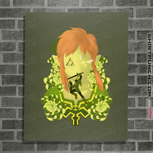Daily_Deal_Shirts Posters / 4"x6" / Military Green Legendary Memories