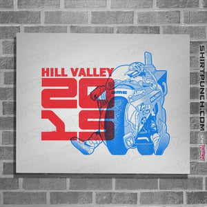 Shirts Posters / 4"x6" / White Hill Valley 2015 Light