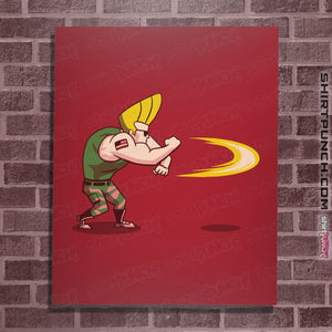 Shirts Posters / 4"x6" / Red Sonic Bravo