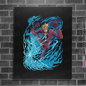 Daily_Deal_Shirts Posters / 4"x6" / Black Ifrit Jambe