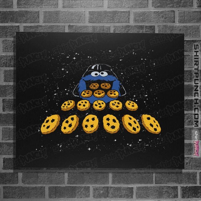 Secret_Shirts Posters / 4"x6" / Black Cookie Vader