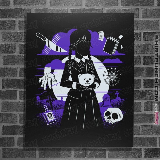 Daily_Deal_Shirts Posters / 4"x6" / Black Wednesday Torturer