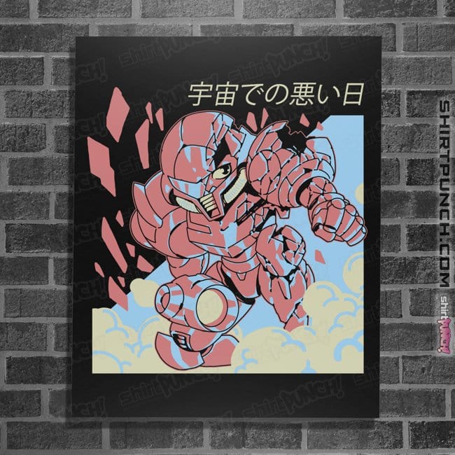 Secret_Shirts Posters / 4"x6" / Black Bad Day