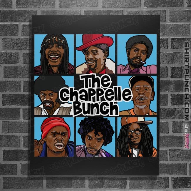 Secret_Shirts Posters / 4"x6" / Black Chappelle Bunch