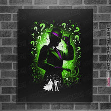 Load image into Gallery viewer, Daily_Deal_Shirts Posters / 4&quot;x6&quot; / Black The Enigma
