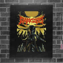 Load image into Gallery viewer, Secret_Shirts Posters / 4&quot;x6&quot; / Black DarkSouls Metal
