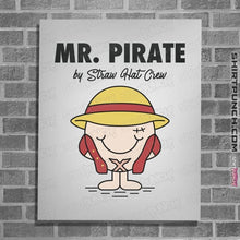 Load image into Gallery viewer, Shirts Posters / 4&quot;x6&quot; / White The Little Mr Pirate
