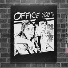 Load image into Gallery viewer, Shirts Posters / 4&quot;x6&quot; / Black Office Youth
