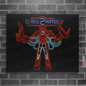 Shirts Posters / 4"x6" / Black Class 2 Rated