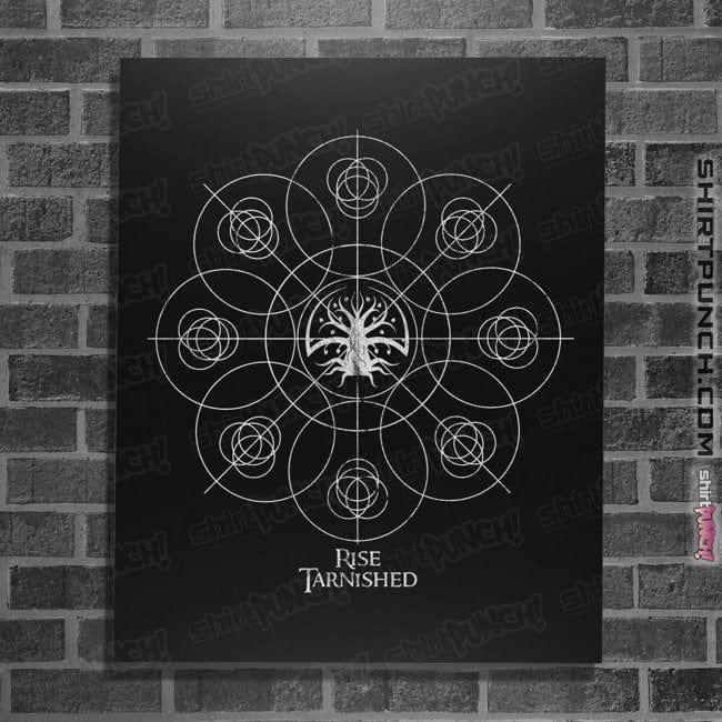 Shirts Posters / 4"x6" / Black The elden