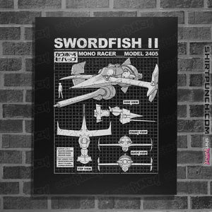 Shirts Posters / 4"x6" / Black Swordfish II Deal