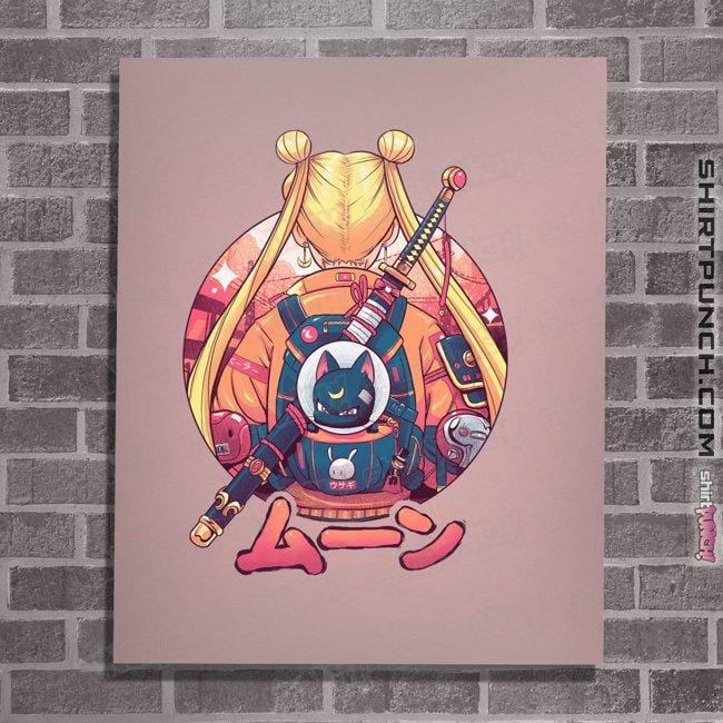 Shirts Posters / 4"x6" / Pink Winter Moon