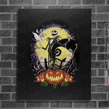 Load image into Gallery viewer, Secret_Shirts Posters / 4&quot;x6&quot; / Black King Of Pumpkins
