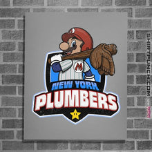 Load image into Gallery viewer, Daily_Deal_Shirts Posters / 4&quot;x6&quot; / Sports Grey Go Plumbers

