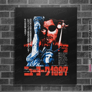 Daily_Deal_Shirts Posters / 4"x6" / Black Escape From 1997
