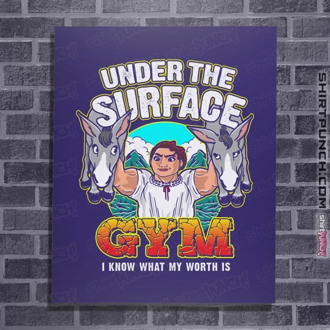 Shirts Posters / 4"x6" / Violet Luisa's Gym (Violet)