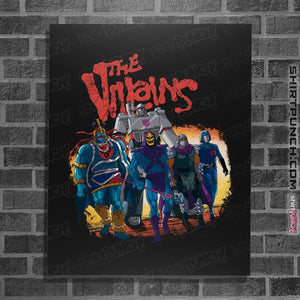 Shirts Posters / 4"x6" / Black The Villains