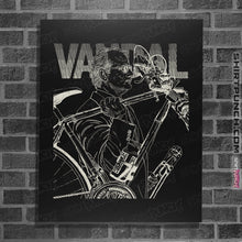 Load image into Gallery viewer, Shirts Posters / 4&quot;x6&quot; / Black Bike Vandal
