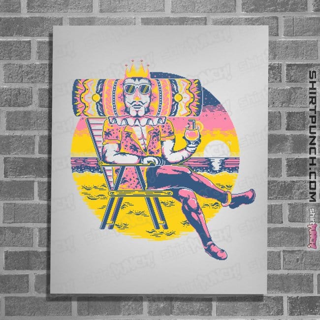 Secret_Shirts Posters / 4"x6" / White A King's Rest