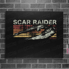Load image into Gallery viewer, Shirts Posters / 4&quot;x6&quot; / Black Scar Raider

