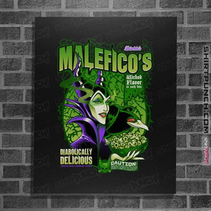 Shirts Posters / 4"x6" / Black Maleficent Cereal