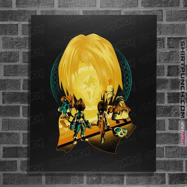 Shirts Posters / 4"x6" / Black Savior Of Gaia