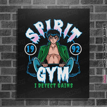 Load image into Gallery viewer, Daily_Deal_Shirts Posters / 4&quot;x6&quot; / Black Spirit Gym
