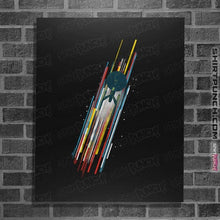 Load image into Gallery viewer, Daily_Deal_Shirts Posters / 4&quot;x6&quot; / Black At Warp Speed
