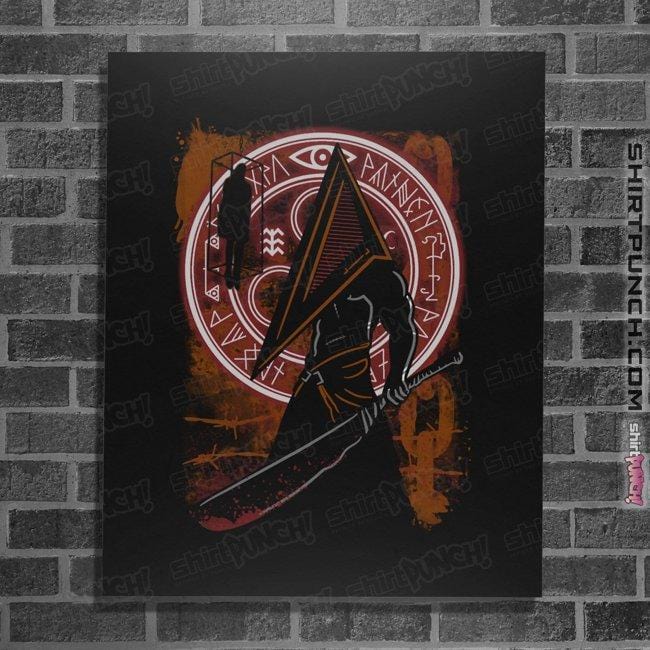 Secret_Shirts Posters / 4"x6" / Black Silent Executioner