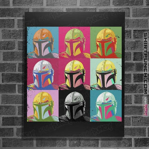 Daily_Deal_Shirts Posters / 4"x6" / Black Mando Monroe