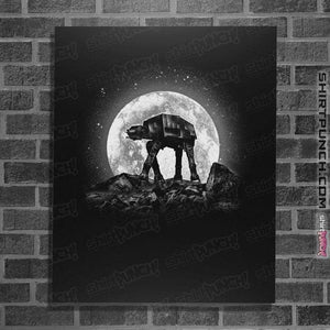 Shirts Posters / 4"x6" / Black Moonlight Walking