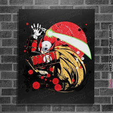 Load image into Gallery viewer, Shirts Posters / 4&quot;x6&quot; / Black The Samurai Zero
