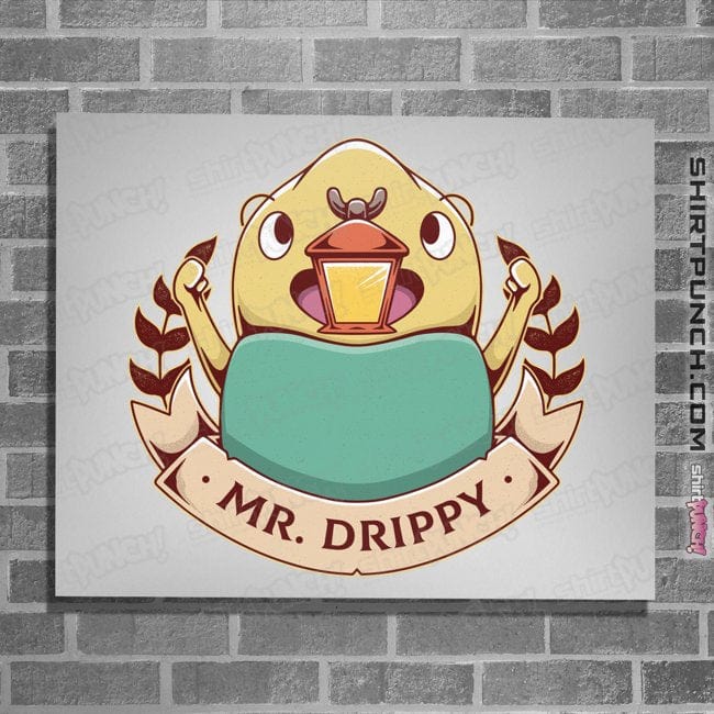 Shirts Posters / 4"x6" / White Drippy