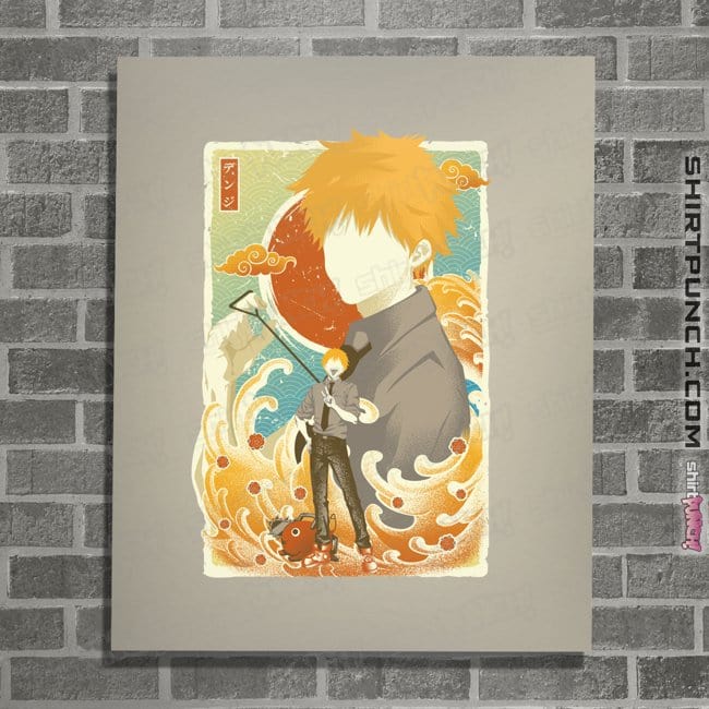 Daily_Deal_Shirts Posters / 4"x6" / Natural Musha-e-denji