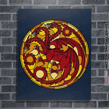 Load image into Gallery viewer, Daily_Deal_Shirts Posters / 4&quot;x6&quot; / Navy Age Of The Dragon

