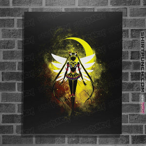 Shirts Posters / 4"x6" / Black Eternal Sailor Moon Art