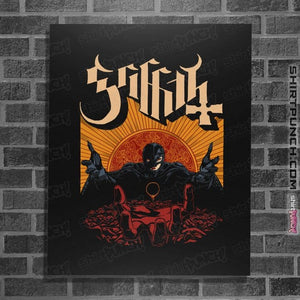 Secret_Shirts Posters / 4"x6" / Black Femto  Infestissumam