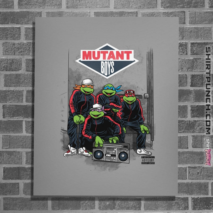 Shirts Posters / 4"x6" / Sports Grey Mutant Boys