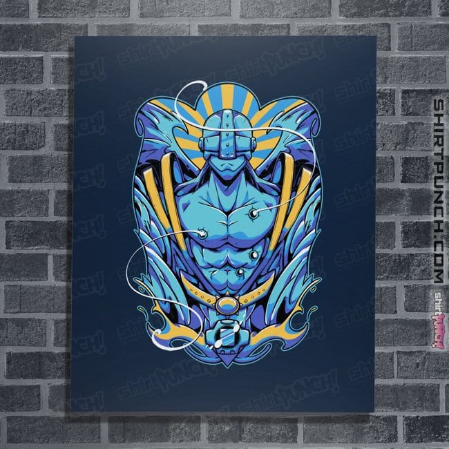 Secret_Shirts Posters / 4"x6" / Navy Angemon!