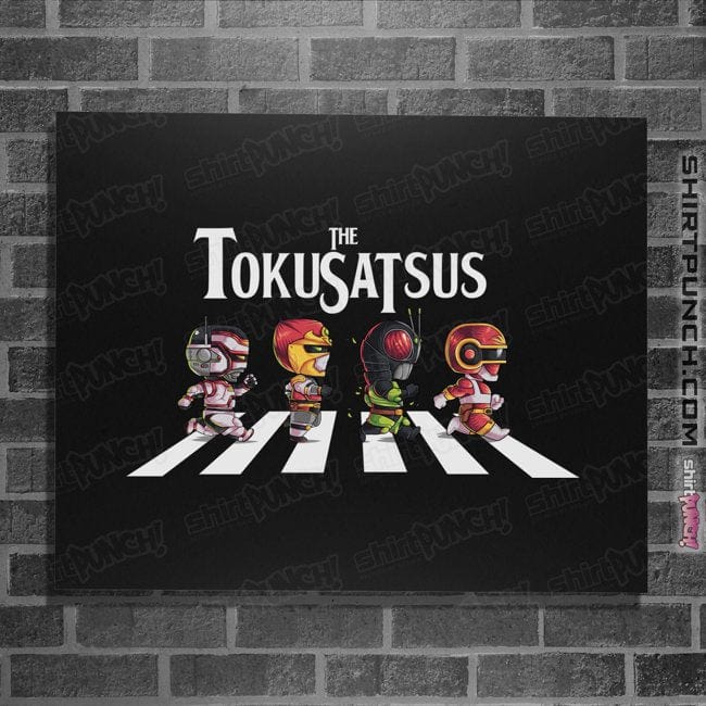 Secret_Shirts Posters / 4"x6" / Black The Tokusatsus