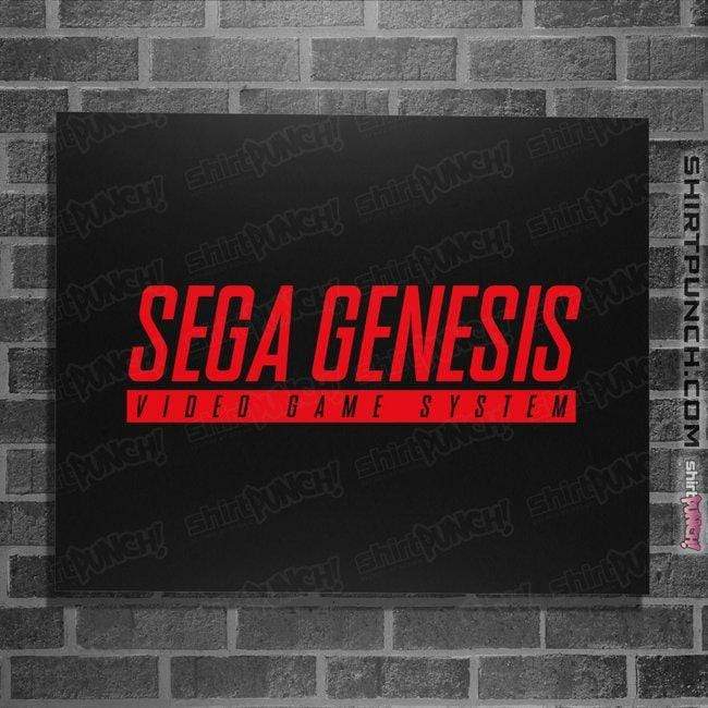 Shirts Posters / 4"x6" / Black SNES