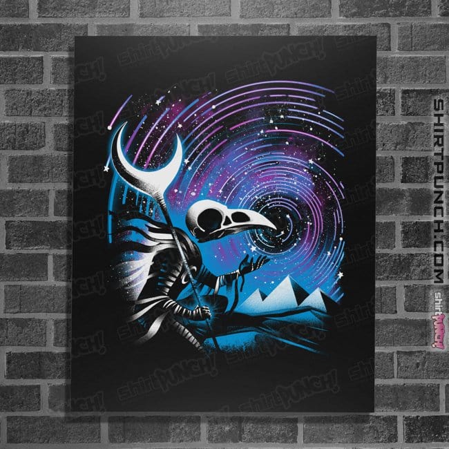Daily_Deal_Shirts Posters / 4"x6" / Black Traces Of Stars