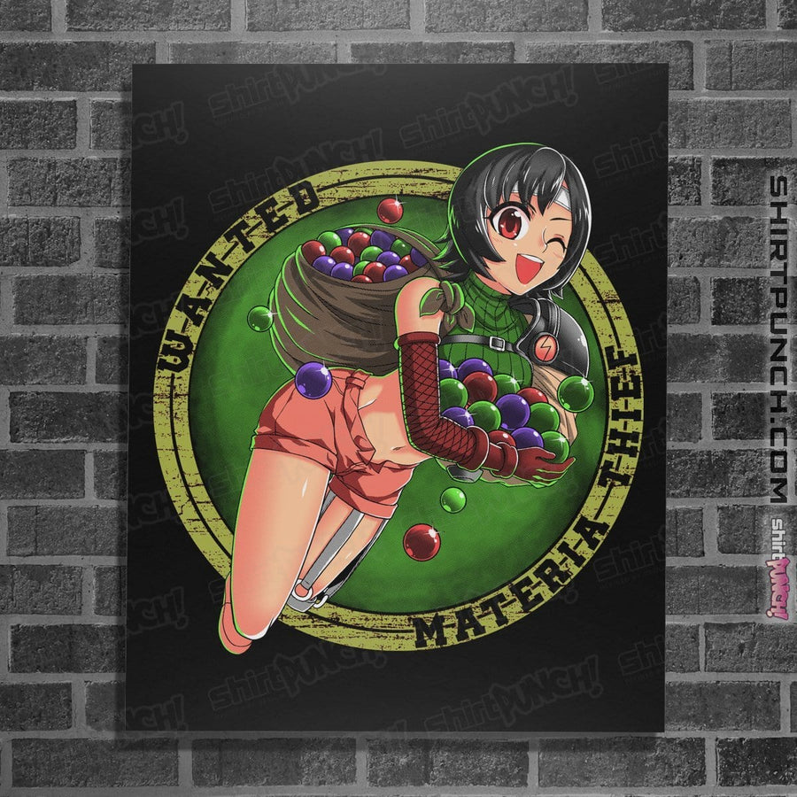 Shirts Posters / 4"x6" / Black Materia Thief