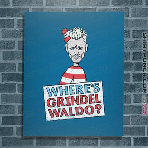 Secret_Shirts Posters / 4"x6" / Sapphire Wheres Grindelwaldo