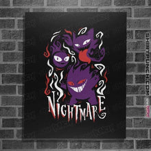 Load image into Gallery viewer, Shirts Posters / 4&quot;x6&quot; / Black The Nightmares
